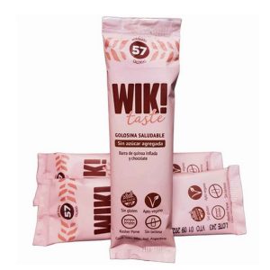 barra quinoa con chocolate vegana wiktaste
