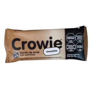 barrita de arroz chocolate crowie