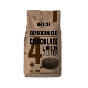 bizcochuelo chocolate delicel