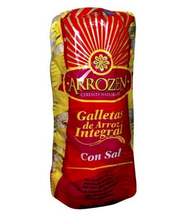 galletas de arroz redondas arrozen
