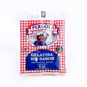 gelatina sin sabor pergola
