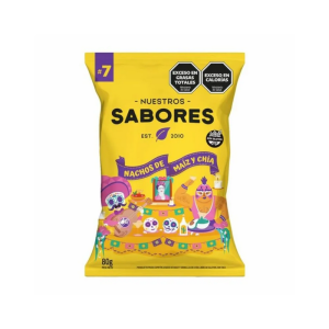 nachos maiz y chia nuestros sabores