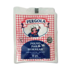 Polvo para Hornear Sin Gluten Pérgola x 50gr