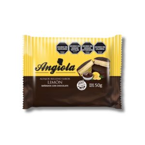 Alfajor de Chocolate y Limón Sin TACC Angiola