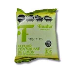 Alfajor con Mousse de Limón libre de gluten Franks