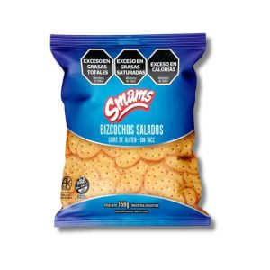Bizcochitos Salados Sin TACC Smams x 150 gr