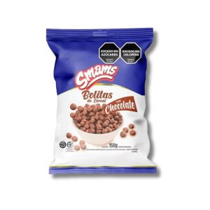 Bolitas de Cereal con Chocolate libre de gluten Smams