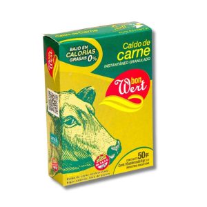 Caldo de Carne Deshidratado Bon Wert x 10 sobres