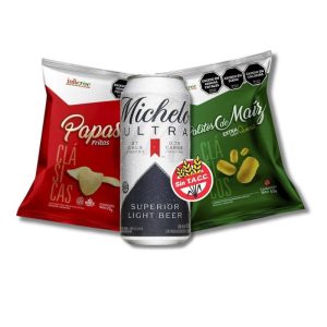 Combo Finde Libre de Gluten 2: papas, chizitos, cerveza