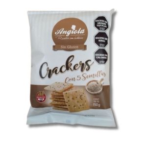 Crackers 5 Semillas Angiola x 150gr
