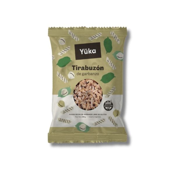 Fideos Tirabuzón de Garbanzos Sin TACC Yuka