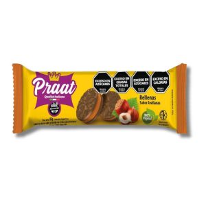 Galletitas Rellenas de Avellanas Sin TACC Praat x 85gr