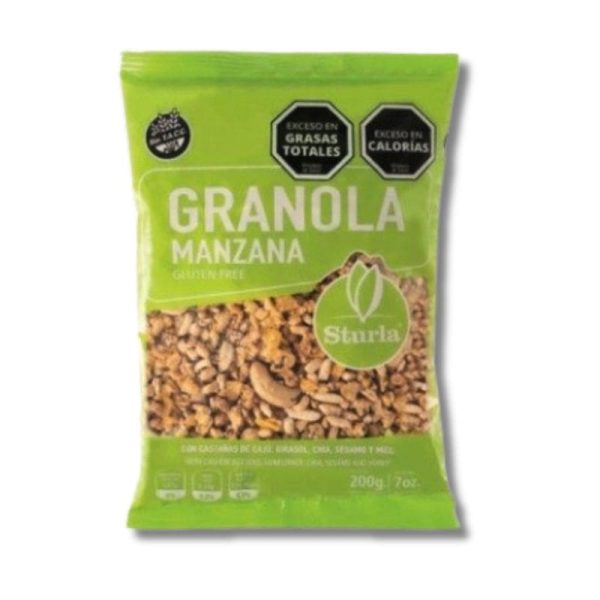 Granola con Manzana y Canela Sin Gluten Sturla x 200gr