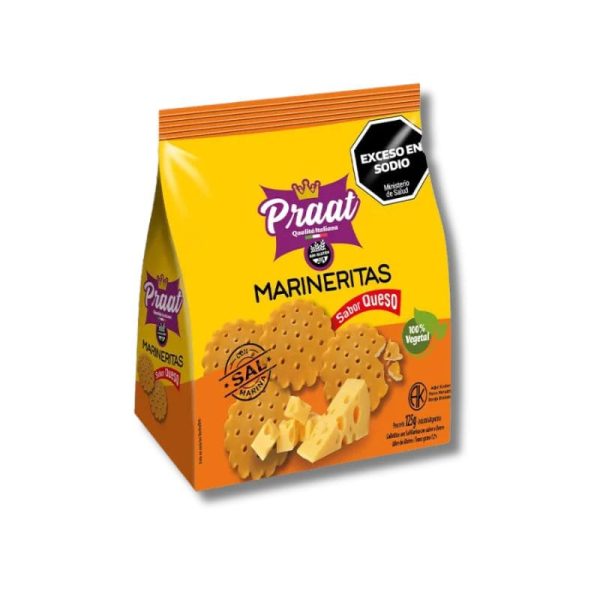 Marineritas con Sal Marina sabor Queso Praat x 125gr