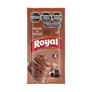 Postre para preparar sabor chocolate Royal x 65gr