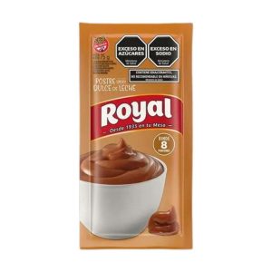 Postre para preparar de dulce de Leche Royal