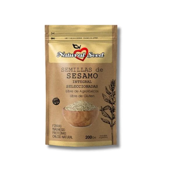 Semillas de Sésamo Integral Seleccionadas Natural Seed