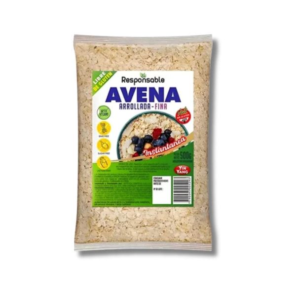 Avena Instantánea Sin Gluten Yin Yang x 400gr