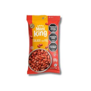 Mani Salado Con Piel Mani King x 100gr