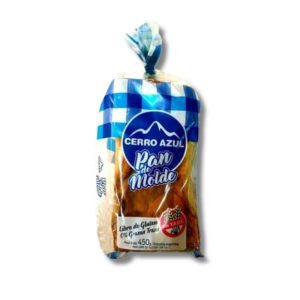 Pan de Molde Clásico Sin Gluten Cerro Azul x 450gr