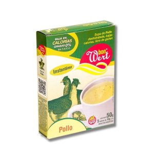 Sopa Instantánea de Pollo Deshidratada Sin Gluten Bon Wert