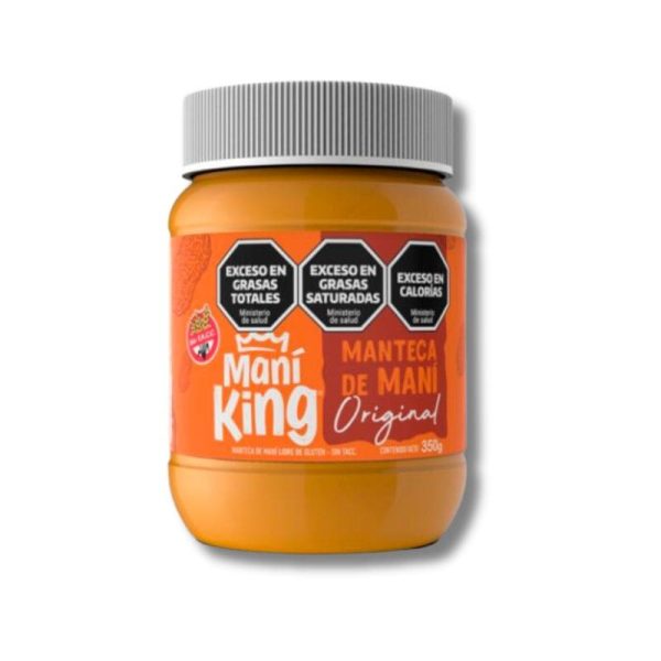 Manteca de Mani Original Sin Tacc Mani King x 350gr