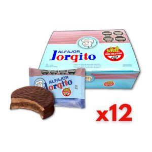 Alfajor Jorgito Sin Gluten x 12 Unidades