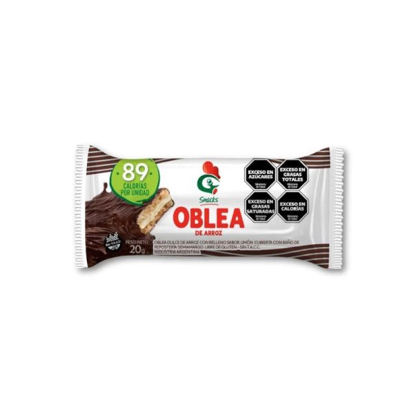 Oblea de Chocolate y Arroz Sin Gluten Gallo x 20gr