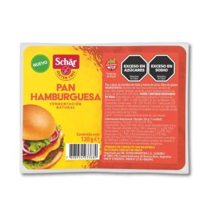 Pan de Hamburguesa Sin Gluten Schär x 130gr