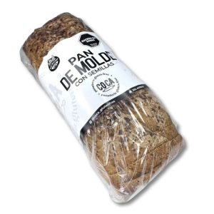 Pan de Molde Integral con Semillas y sin Gluten y Sin Lactosa Coca