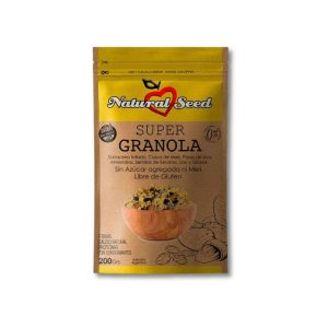 Super Granola Sin Gluten Natural Seed x 200gr