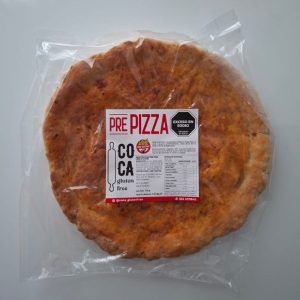Prepizza Grande (8 porciones) Sin Gluten Coca