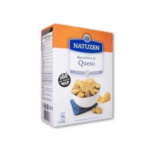 Bizcochitos de Queso Sin Gluten Natuzen x 180 gr