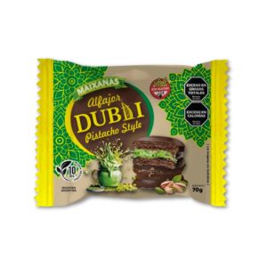 Alfajor Dubai Pistacho Style Maixanas Sin Gluten