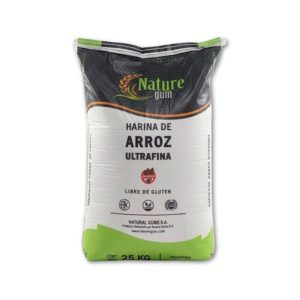 Harina de Arroz Ultrafina Libre de Gluten Nature Gum x 25kg
