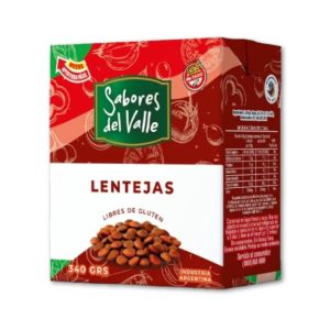 Lentejas Sabores del Valle Sin Gluten x 340gr