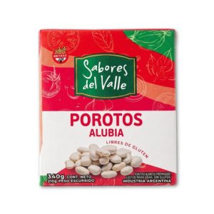 Porotos Alubia Sabores del Valle Sin Gluten x 340gr