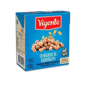 Garbanzos Vigente Sin Gluten x 340gr